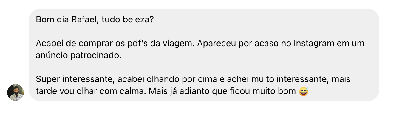 Avaliação do cliente 2